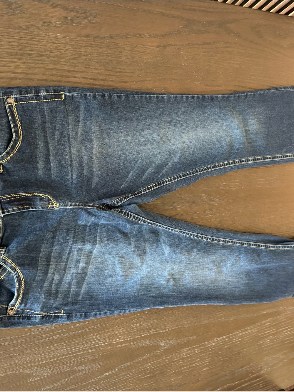 Wildflower 13L Luscious curvy fit blue jeans . 32” waist 31” inseam